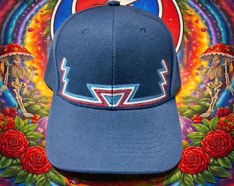 GRATEFUL Gorra ajustable azul marino