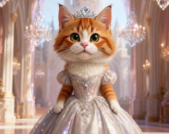Portrait Numérique Personnalisé de Votre Animal – Fichier Digital Unique – Idée Cadeau