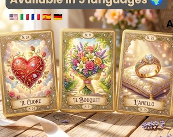 Tirage de cartes Lenormand et Tarot intuitif | Consultation personnalisée Amour, Carrière et Avenir | 1, 3 ou 5 questions ou Grand Tableau