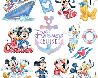 4000px 97 PNG Mickey And Friends Cruise Line Watercolor PNG Bundle,Cruise Png,Disney Family Trip Png, Cruise Birthday Png,Cruise Squad Png