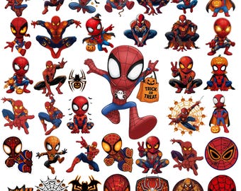 Más de 160 imágenes PNG de arañas de Halloween, imágenes PNG de truco o trato, imágenes PNG de superhéroes de Halloween, imágenes PNG de temporada espeluznante, calabazas de Halloween, imágenes PNG de brujas, Halloween