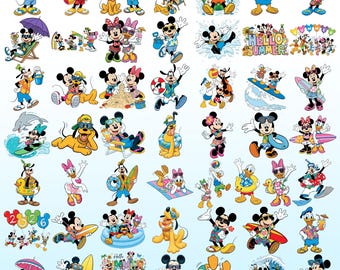50+ Micky Sommer png T-Shirt, Minnie Sommer, Shirt, Micky Sommer png, Micky Maus Beach Boys png, Mickey Surfing png, Beach Party png