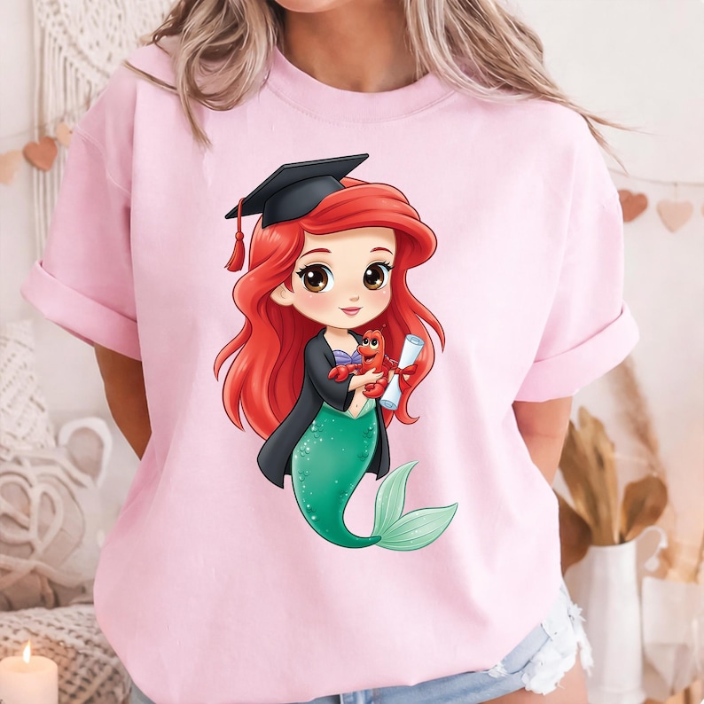 Phd Princess Cartoon Princess Graduation 2026 Png Bundle, Cartoon Character Grad Png ...