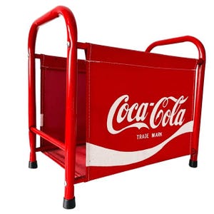 Vintage Original Coca-Cola Tidskriftsställ Samlarobjekt 1980-talet