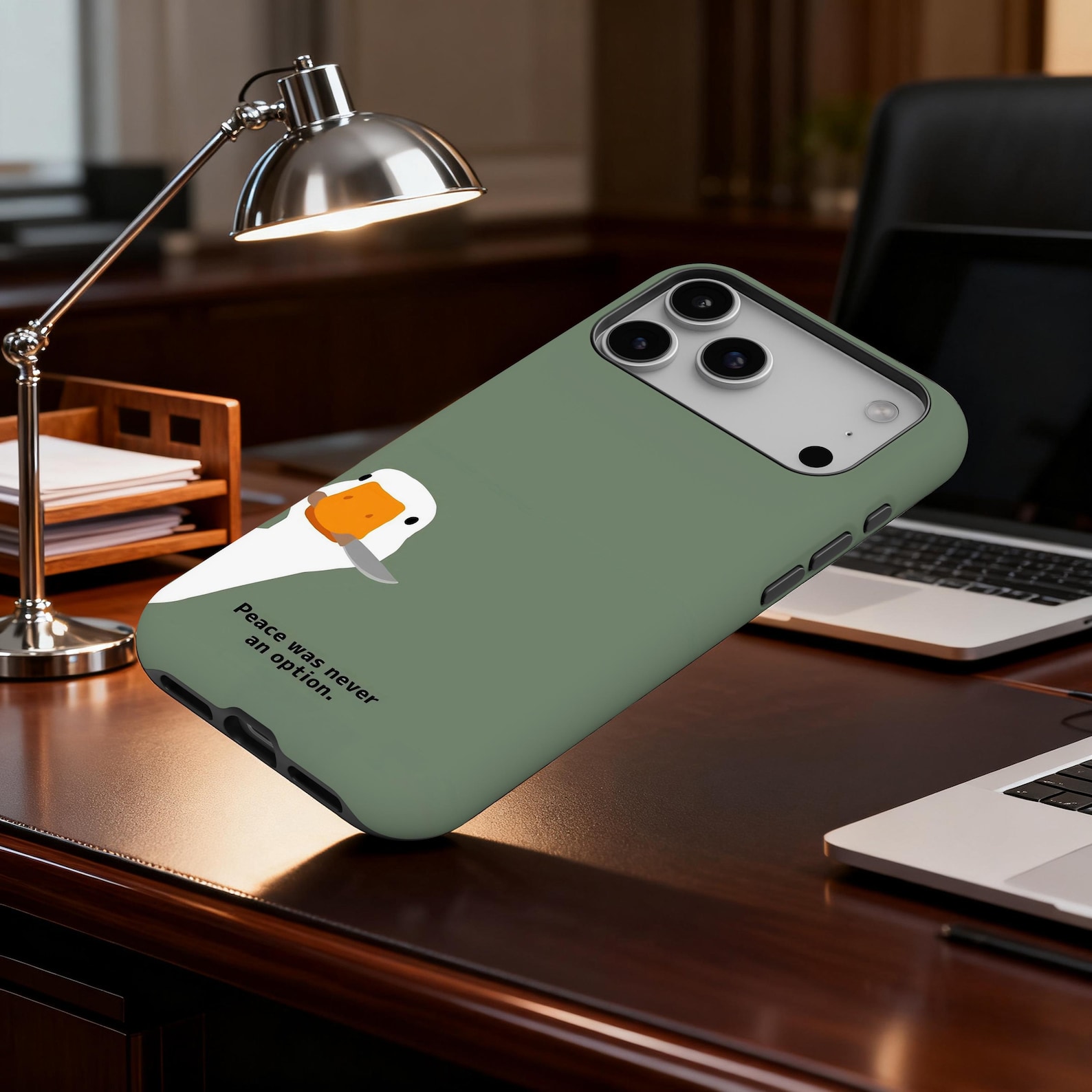 Silly Goose Phone Case, Cottagecore Theme Phone Cover for iPhone 17 16 ...