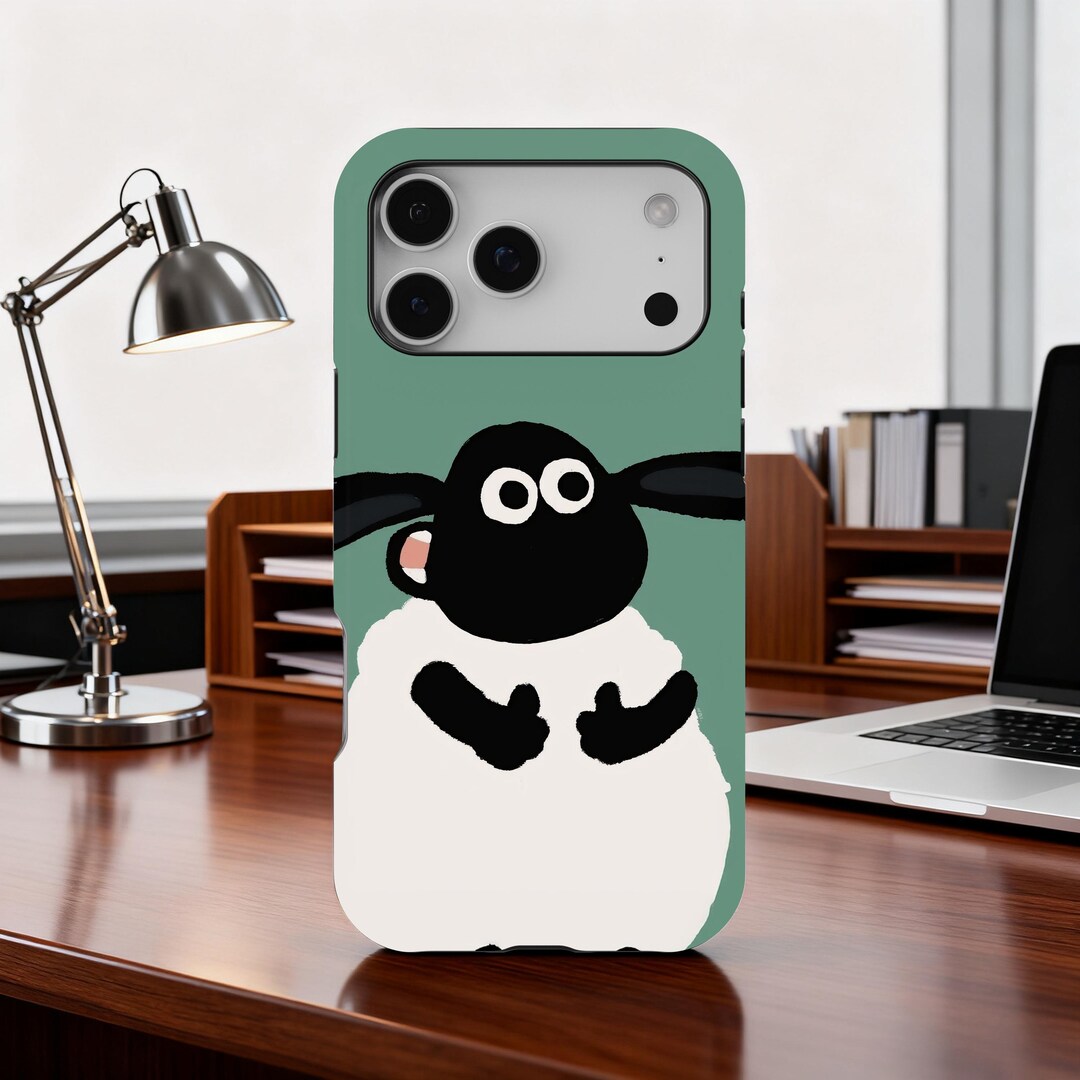 Sheep Case Sheep Cartoon Phone Case, Cute Cartoon Animal Cover, Cute Comic Farm ...