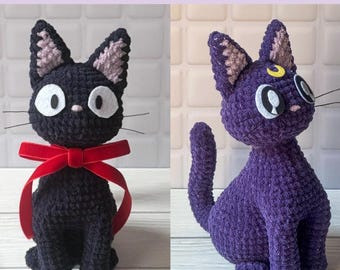 Virkmönster för amigurumi från Black Cat - PDF-handledning