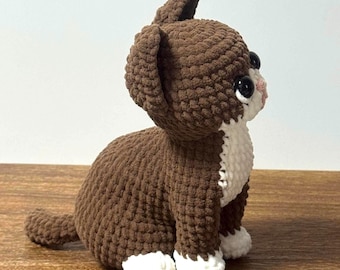 Kitty Amigurumi Crochet Pattern | Mix & Match Options | Custom Cat Crochet Pattern - PDF tutorial
