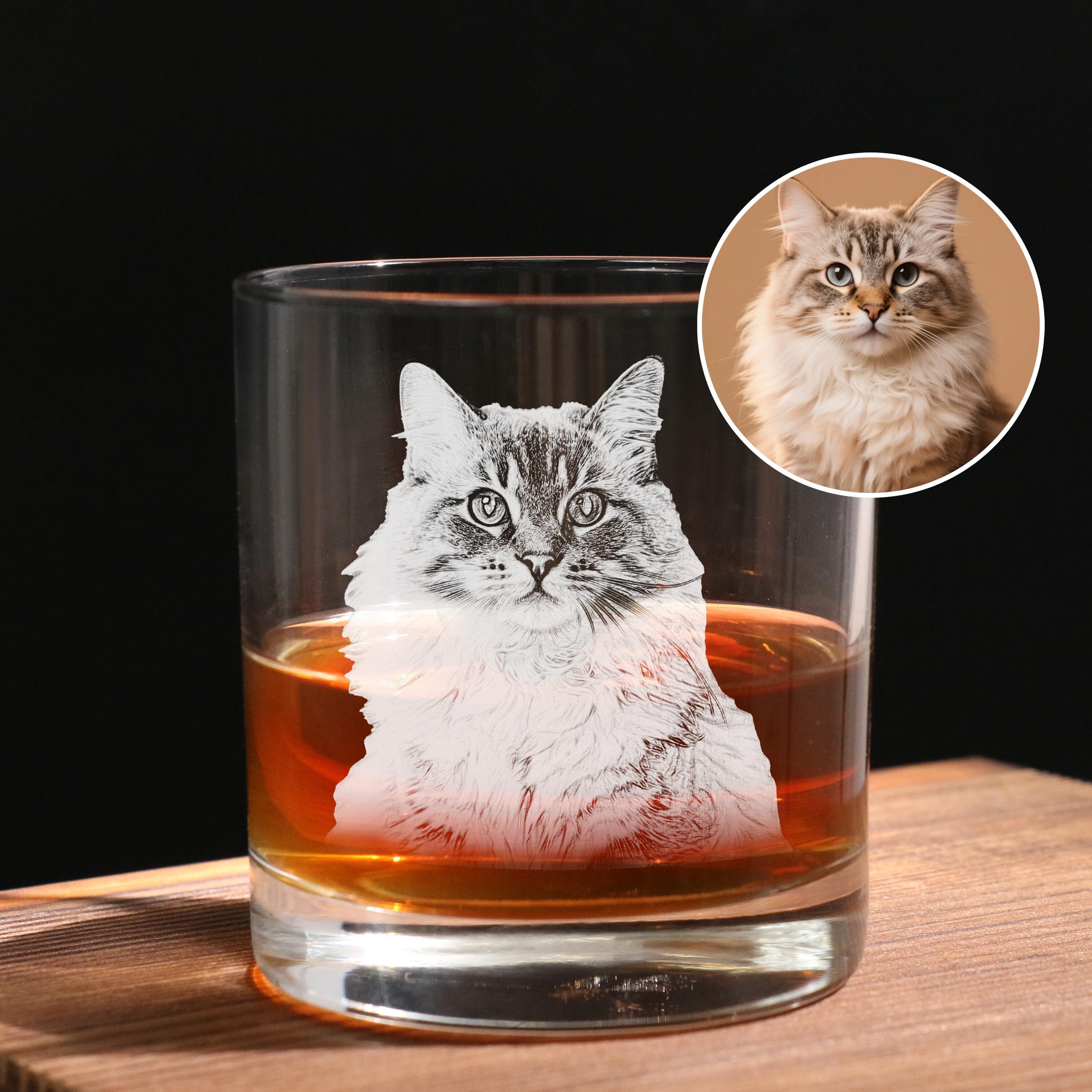 Cat Whiskey Glass Canada