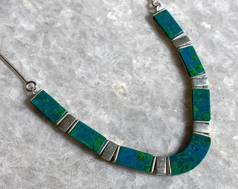 Eilat Stone Silver Necklace, Eilat Stone Jewelry, 925 silver, Silver Necklace, jewish jewelry, Religious Gift, gift for her, stone neckalce