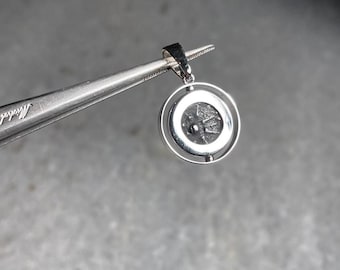 Die Witwe Mite authentische Münze Schmuck, Spinner Anhänger, 14K solid Gold, christliches Geschenk, religiöses Geschenk, Geschenk für sie, Geschenk für Väter