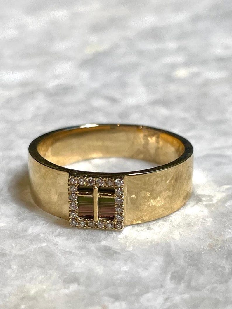 Nano Bible Gold Ring, 14K Gold, Gold Ring, Religious Gift, Gift for Him ...