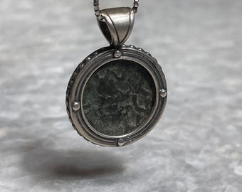 Authentic Masada Coin Necklace, 925 Silver, Coin Jewelry, Rare Coin, Christian gift, jewish gift, coin pendant, Gift For Him, Masada Coin