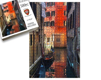 500 Piece Jigsaw Puzzle | Venice Morning | Livingstone Puzzles | NEW | Made In USA