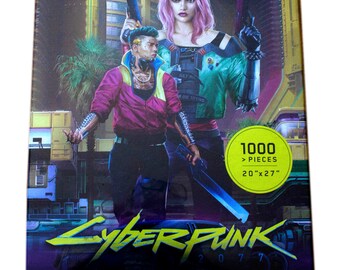 1000 Piece | Jigsaw Puzzle | Cyber Punk 2077 | Kitsch  | Dark Horse Deluxe  | NIB | Collectible | Combined Shipping Available