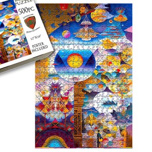 Jigsaw Puzzle | 500 Pieces | Mystical Museum  | Livingstone Puzzles | NEW | Made In USA