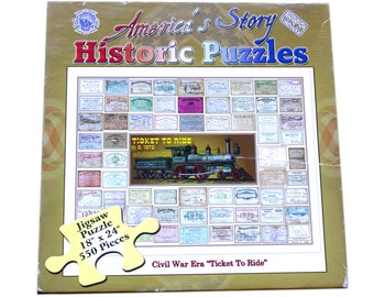 550 Piece | Jigsaw Puzzle | Ticket To Ride | Channel Craft  |Trains | Collectible | Combined Shipping Available