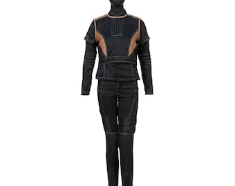 Bo Katan Flight Suit – Mandalorian Cosplay Jumpsuit Adult Star Wars Costume Bounty Hunter Bodysuit