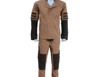 Jedi Survivor Bounty Hunter Costume | Brown Star Wars Cosplay Set