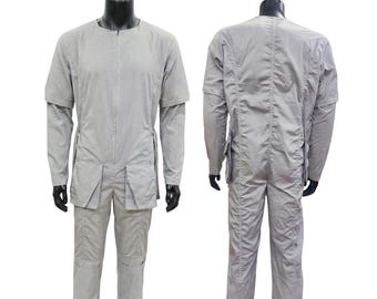Star Wars Boba Fett Flight Suit Cosplay Costume – Mandalorian Bounty Hunter Outfit Replica