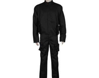 Boba Fett Flight Suit Cosplay – Star Wars Mandalorian Bounty Hunter Costume for Adults