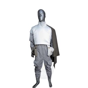 ボバ・フェットのコスプレ衣装セット、マンダロリアンの賞金稼ぎの衣装、スター・ウォーズ風のフライトスーツ（ベストとケープ付き） 画像 2