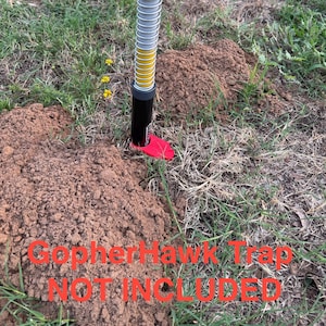 GopherHawk Trap Stabilizer Stand for Loose Soil (Includes 2 Stands) DOES NOT INCLUDE the GopherHawk Trap