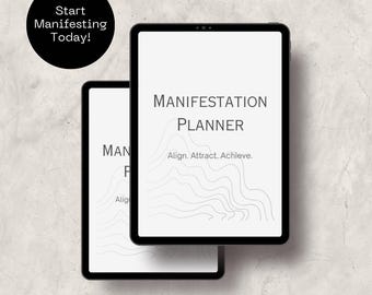 Manifestation Planner - Printable PDF