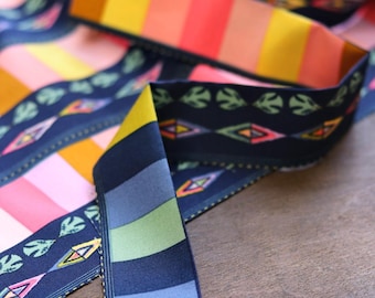 AGF Starling Fabric by the Yard: Starlit Bound Binding Print by Maureen Cracknell for Art Gallery Fabrics