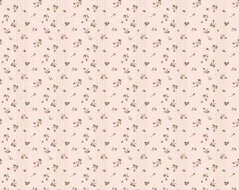 Renew Rosebuds Pink Quilting Cotton Fabric by Sandy Gervais for Riley Blake Designs, C17285-PINK