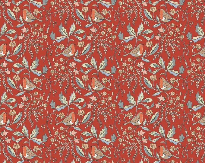 Ambleside Cotton Fabric, Robin Leaf Floral Print, Riley Blake Designs Quilting Cotton
