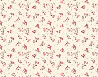 Renew Sweet Pea Latte Quilting Cotton Fabric by Sandy Gervais for Riley Blake Designs, C17283-LATTE