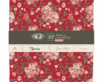 AGF Spruce 10 Inch Squares | Precut Fabric Wonders by Sharon Holland for Art Gallery Fabrics