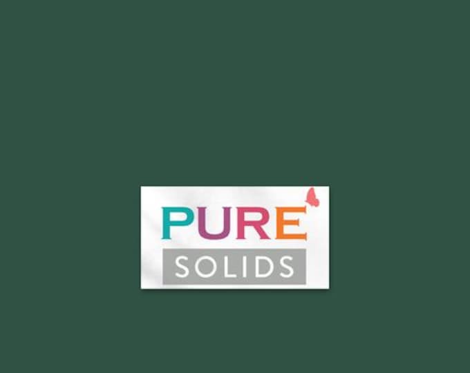 Hunter Fields – Art Gallery Fabrics Pure Solids – Premium Quilting Cotton – Modern Fabric by the Yard