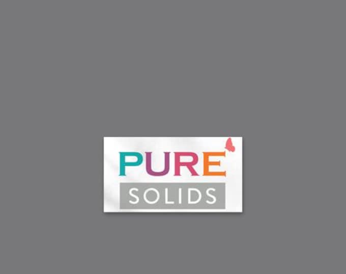 Galactic Grey – Art Gallery Fabrics Pure Solids – Premium Quilting Cotton – Modern Fabric by the Yard