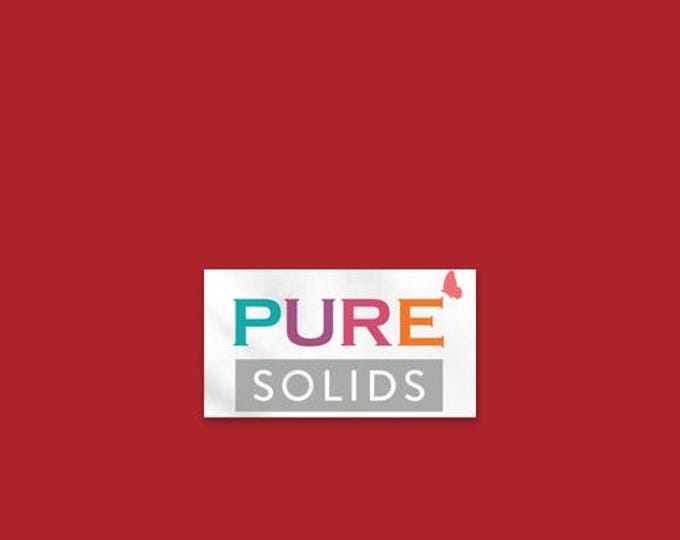 Ruby Red – Art Gallery Fabrics Pure Solids – Premium Quilting Cotton – Modern Fabric by the Yard