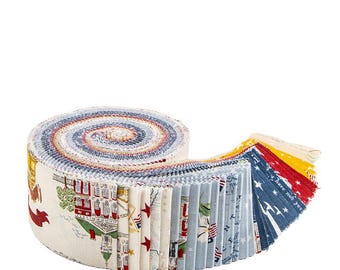 2 1/2" Strips, Independence by Riley Blake Designs