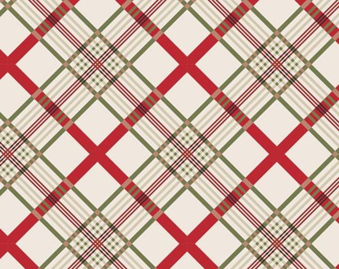 PREORDER Spruce Fabric by Sharon Holland for Art Gallery Fabrics | Crossed Threads | Cottage Core Plaid | Cotton Quilting and Garment Fabric