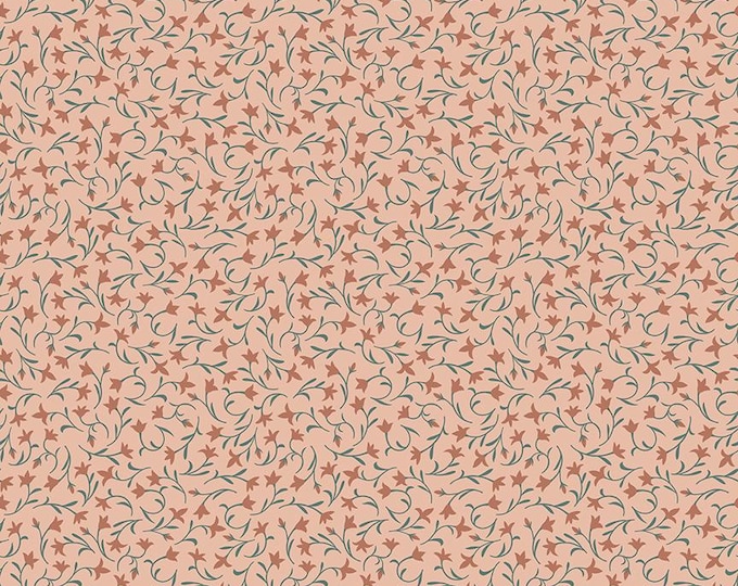 Ambleside Floral Cotton Fabric, Blush Scattered Sprigs, Riley Blake Designs Quilting Cotton
