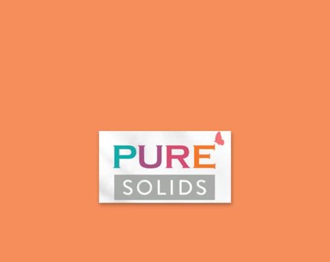 Marmalade | AGF PURE Solids | Art Gallery Fabrics Premium Quilting Cotton | Modern Fabric Yardage