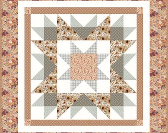 Evening Star Table Topper Kit from Modern Prairie for Riley Blake Designs, KT-16741