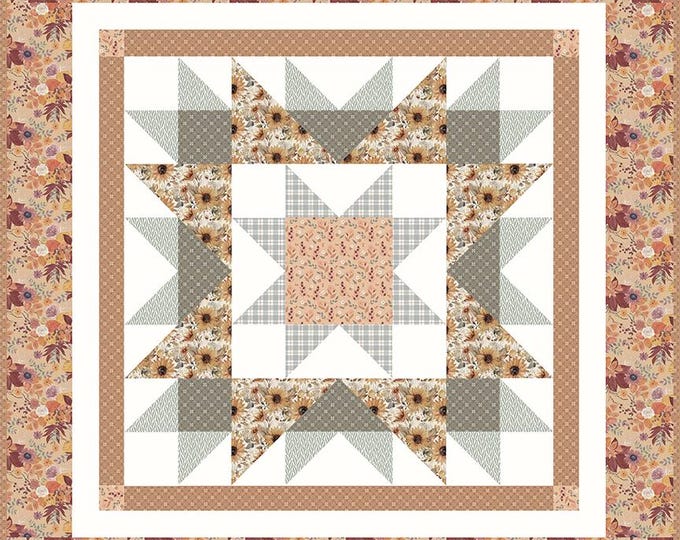 Evening Star Table Topper Kit from Modern Prairie for Riley Blake Designs, KT-16741