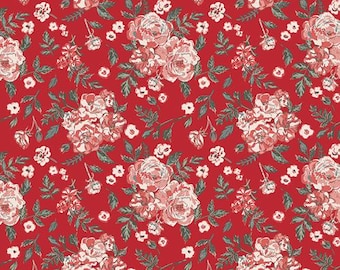 PREORDER Spruce Fabric by Sharon Holland for Art Gallery Fabrics | Floribunda | Cottage Core | Cotton Quilting and Garment Fabric