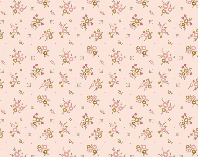 Renew Floral Pink Quilting Cotton Fabric by Sandy Gervais for Riley Blake Designs, C17281-PINK