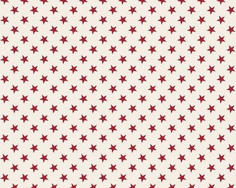 Independence: Stars in Cream Fabric by Riley Blake Designs, C17337-CREAM