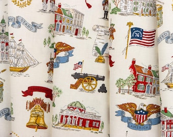 Independence: Main Cream Fabric by Riley Blake Designs, C17330-CREAM