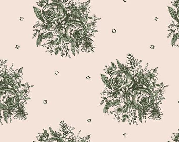 PREORDER Spruce Fabric by Sharon Holland for Art Gallery Fabrics | Etched in Tradition | Cottage Core | Cotton Quilting and Garment Fabric