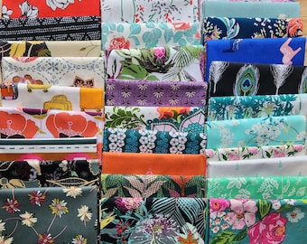 Art Gallery Mystery Fabric Scrap Packs: AGF Cotton Fat Quarter Bundles and By the Pound/Half Pound