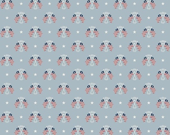 Independence: Old Glory Blue Fabric by Riley Blake Designs, C17333-BLUE