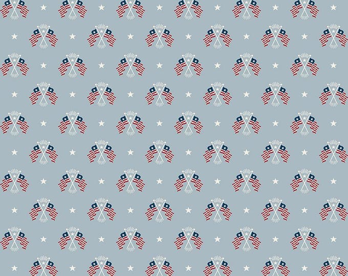 Independence: Old Glory Blue Fabric by Riley Blake Designs, C17333-BLUE